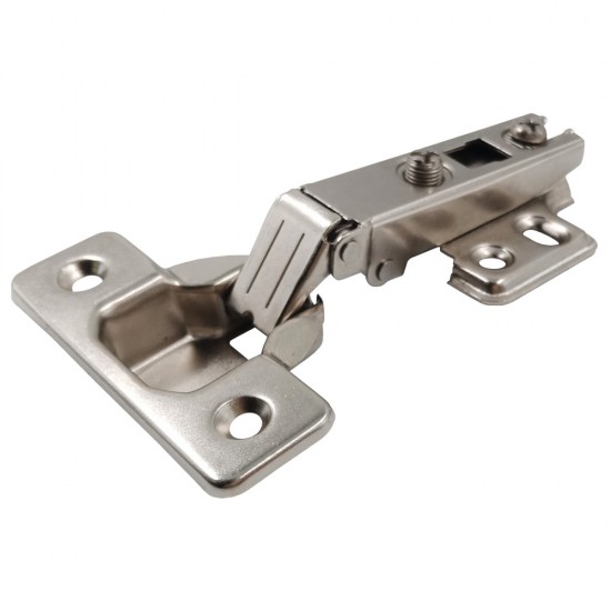 Slip on Hinge – Euro with 4 Hole Mounting Plate